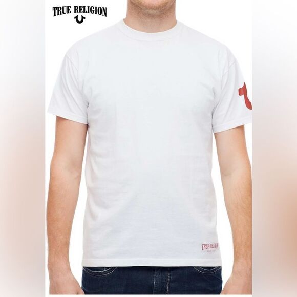 True Religion Other - True Religion Mens Undershirt Red & White Size Medium